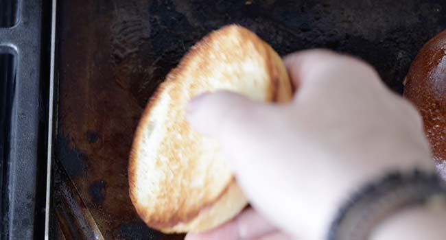 toasted potato buns