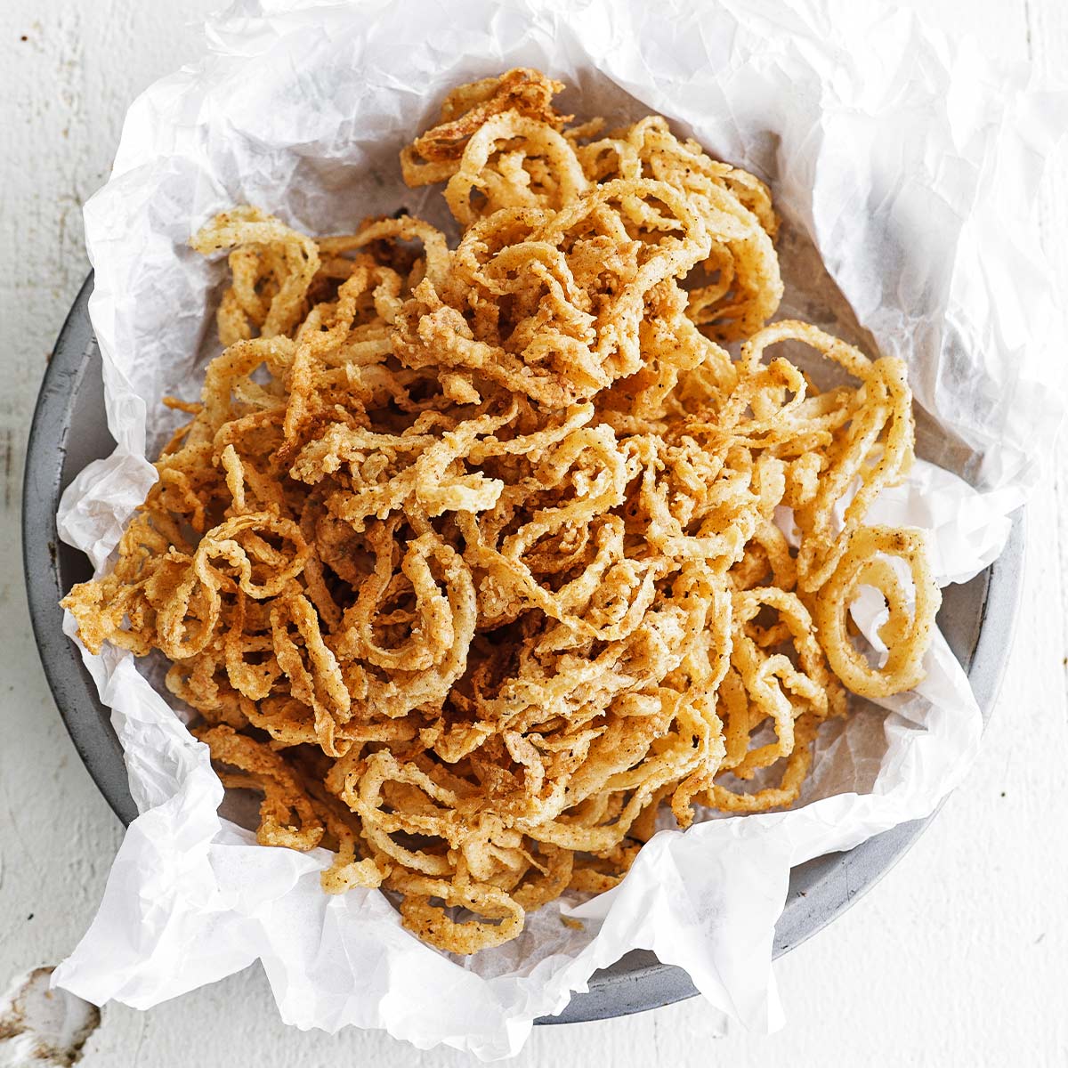 Fried Tobacco Onions Recipe Chef Billy Parisi