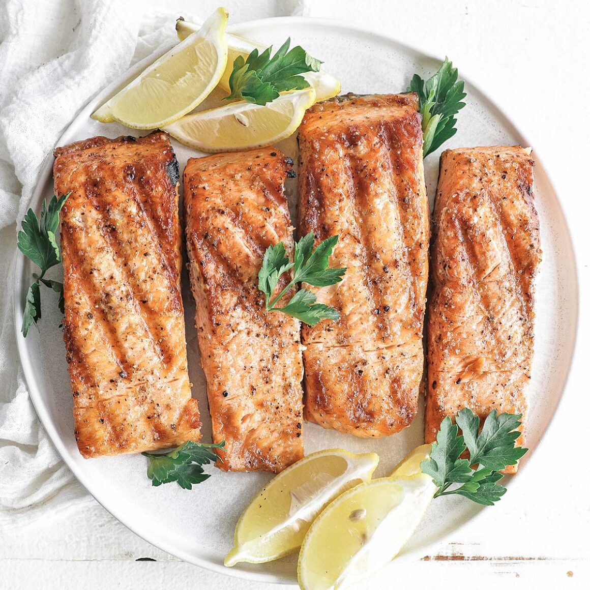 Easy Grilled Salmon Recipe - Chef Billy Parisi