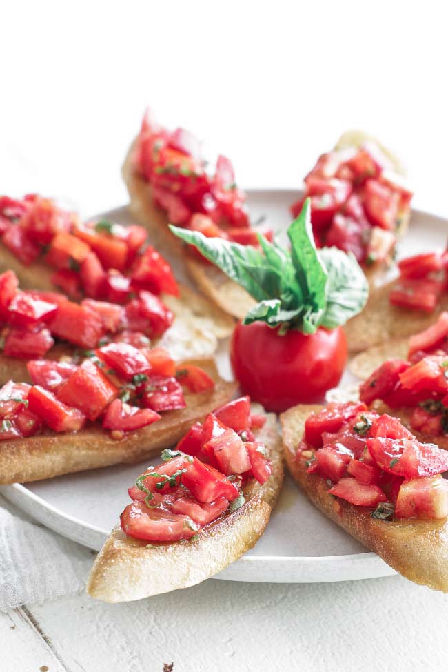 Italian Tomato Bruschetta Recipe - Chef Billy Parisi