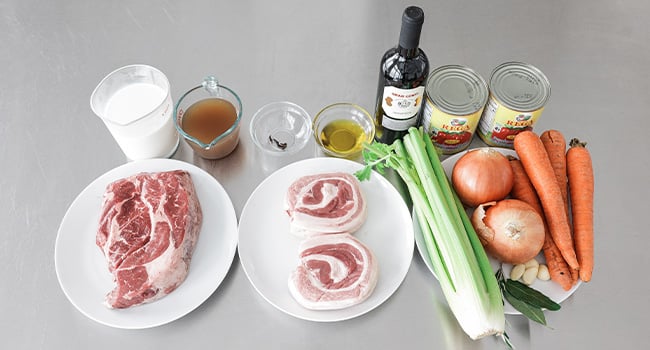 bolognese ingredients