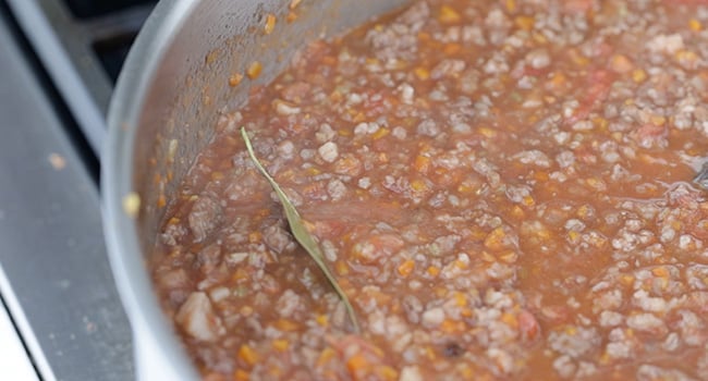 bolognese in a pot