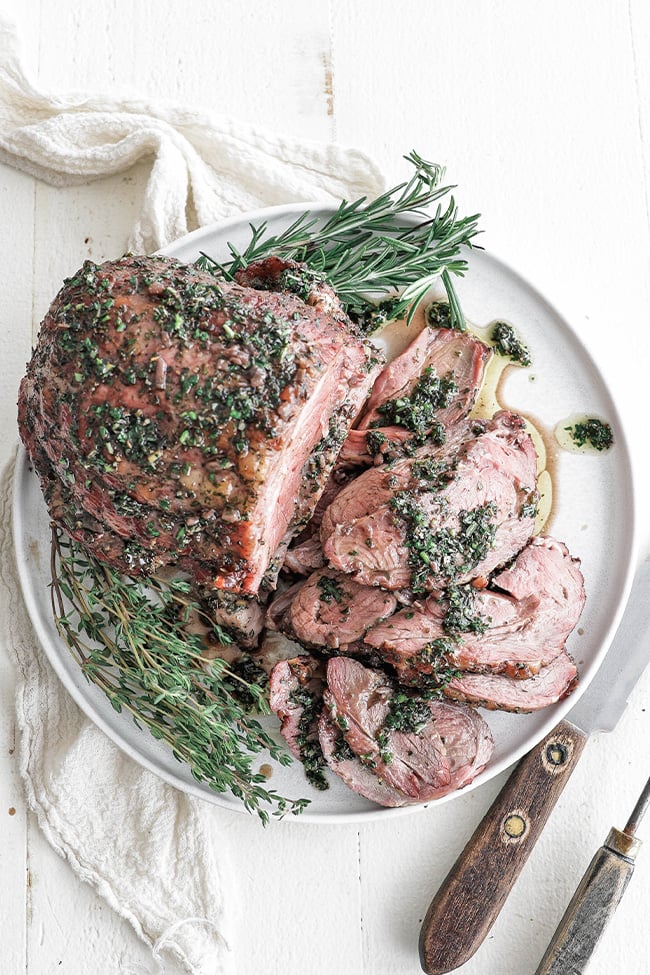 Roasted Pork Tenderloin with Red Wine Shallot Confit, spring dinner · Thyme  for Cooking