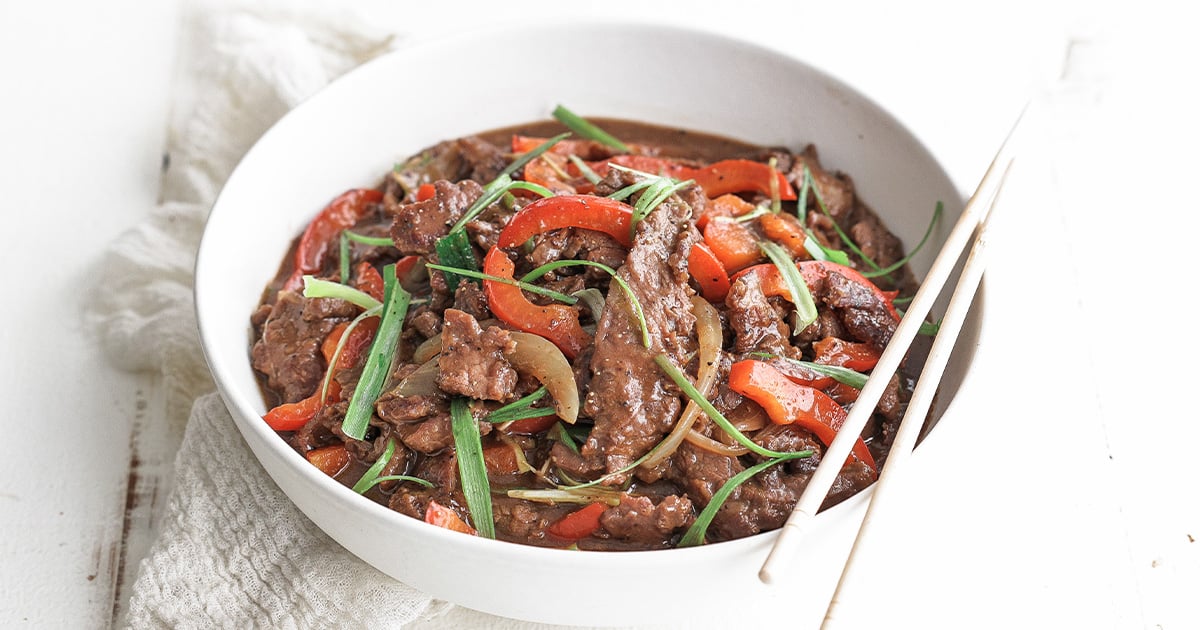 Easy Pepper Steak Recipe