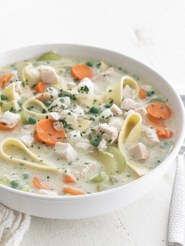 Homemade Turkey Noodle Soup Recipe Story - Chef Billy Parisi