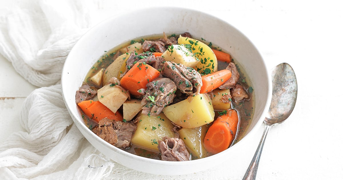 Homemade Lamb Stew Recipe - Chef Billy Parisi