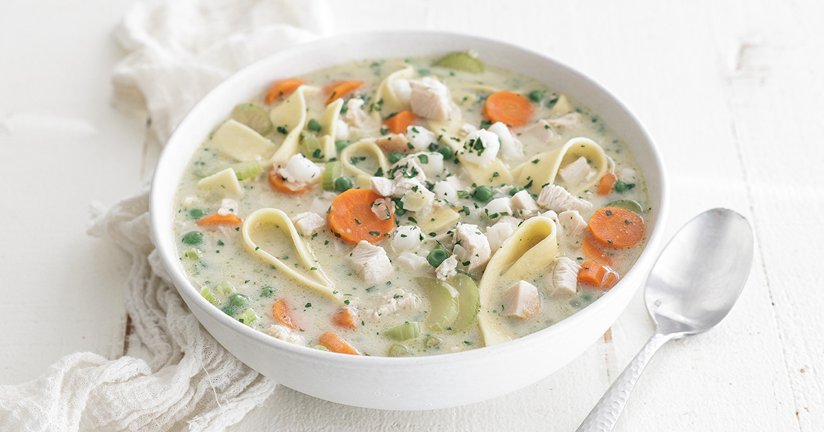 Homemade Turkey Noodle Soup Recipe - Chef Billy Parisi