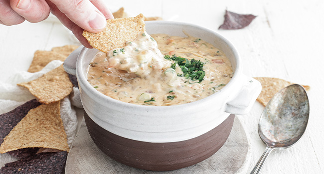 rotel dip in a bowl