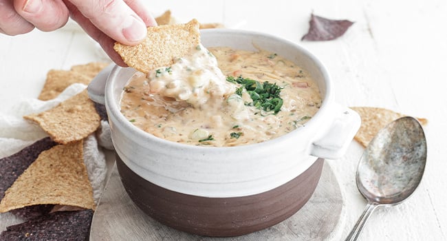 rotel dip in a bowl