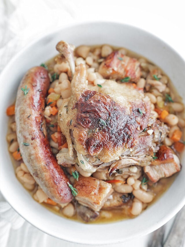 Duck Cassoulet Recipe (Cassoulet de Canard) Story - Chef Billy Parisi