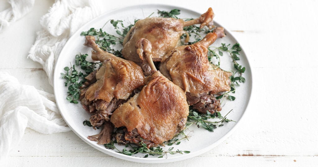 gourmet traveller duck confit