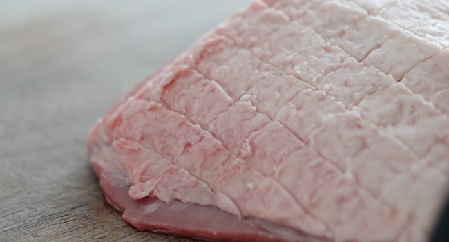 score the steak
