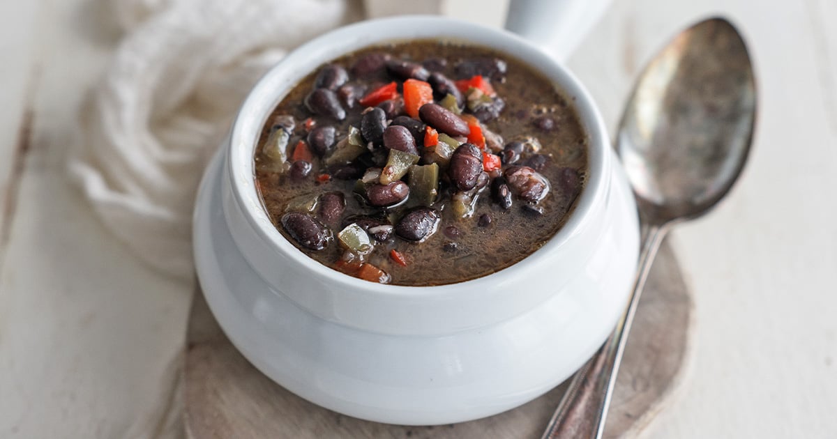 Cuban Black Beans Recipe [www.billyparisi.com]