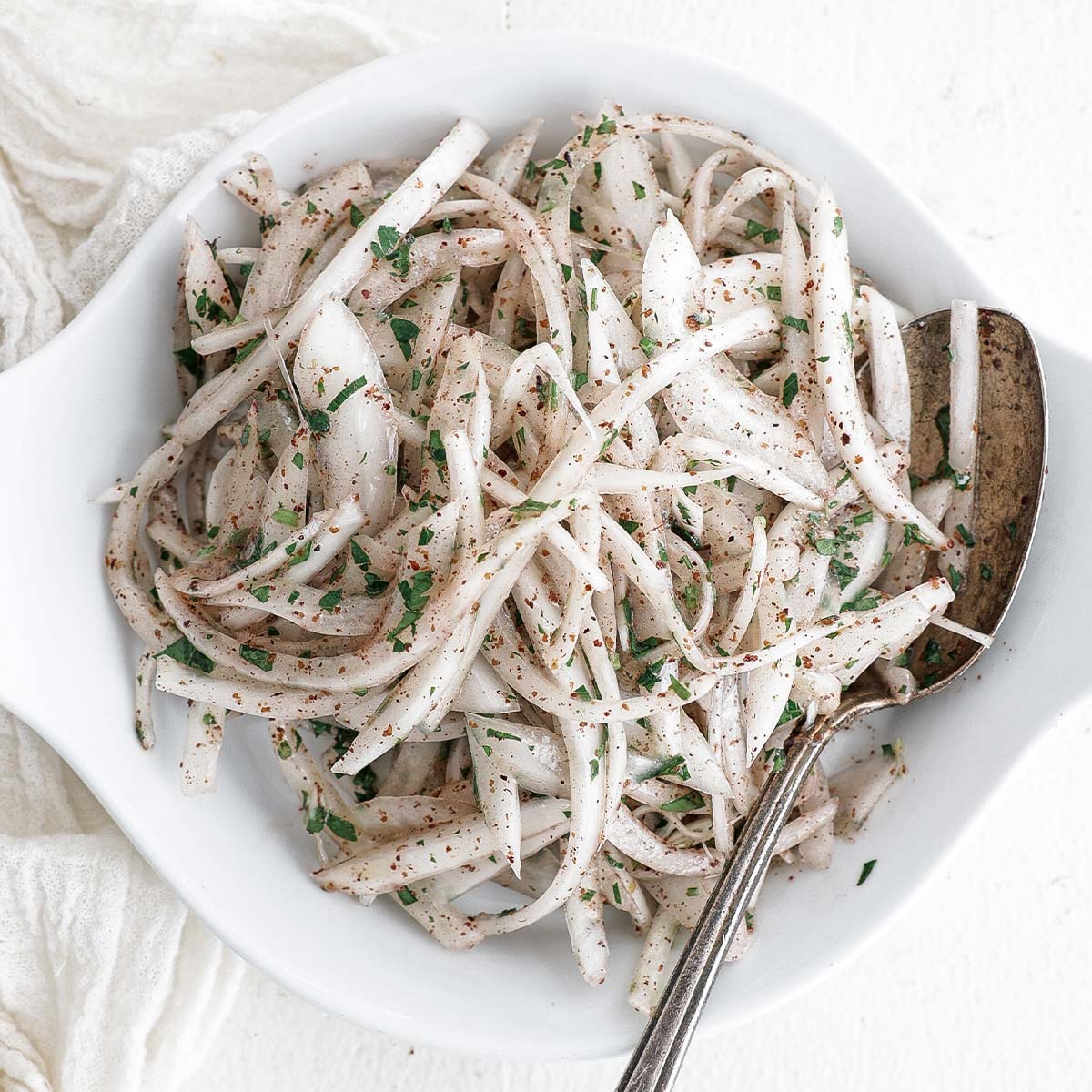 Sumac Onions Recipe Chef Billy Parisi