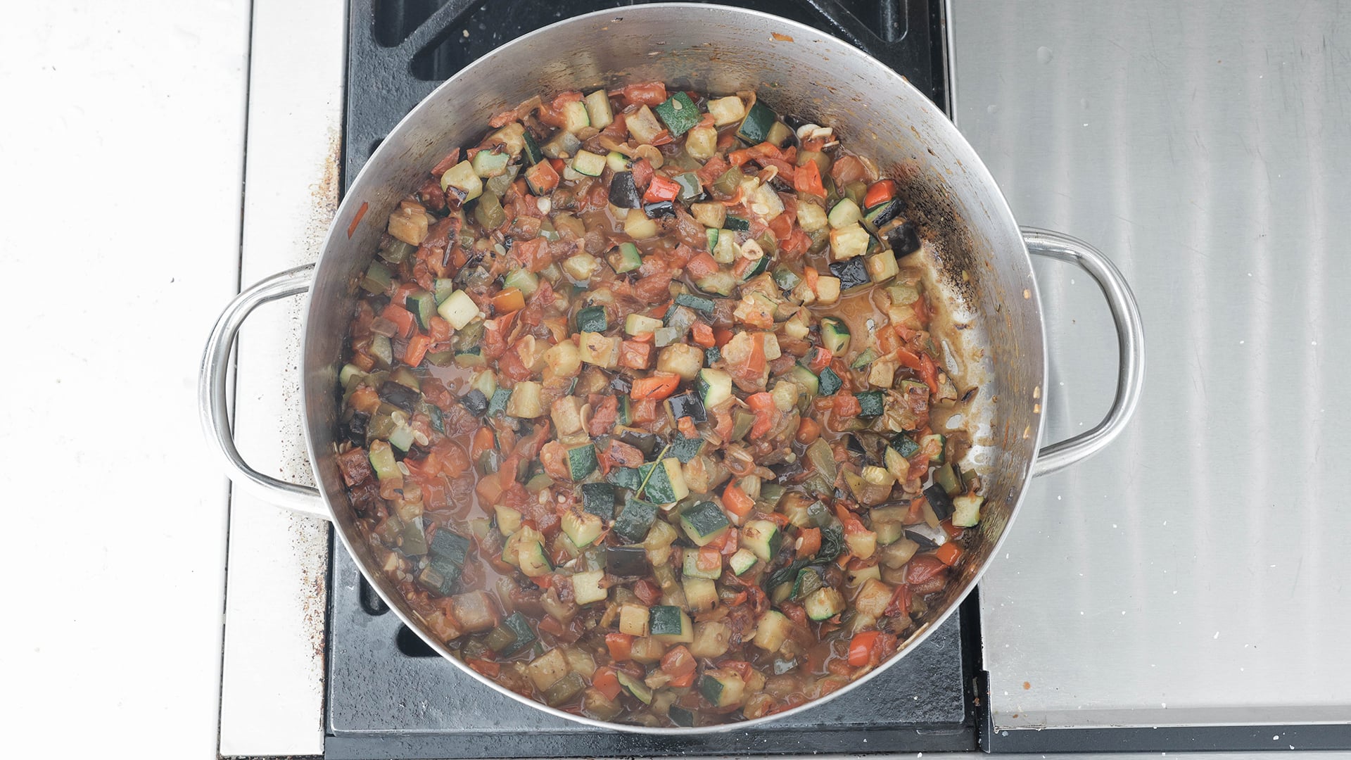 stewed ratatouille