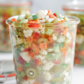 giardiniera in a jar