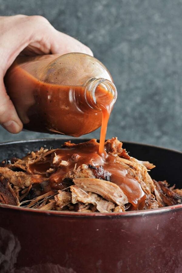 BBQ Sauce Recipe (for Smoked Pulled Pork) - Chef Billy Parisi