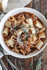 Short Rib Pasta (Oven-Braised Classic) - Chef Billy Parisi