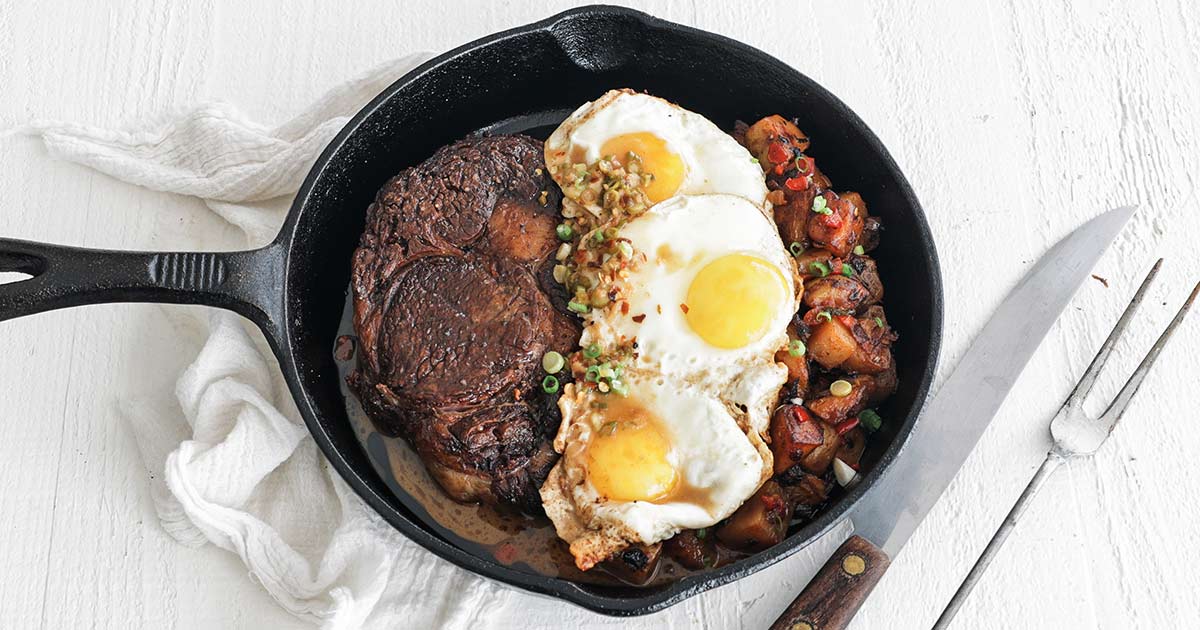 Steak and Eggs Recipe