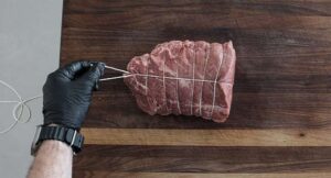 How to Truss Beef (Tie a Roast) - Chef Billy Parisi