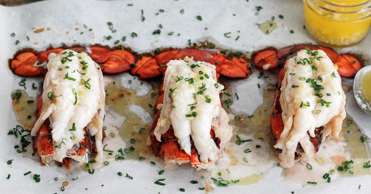 Baked Lobster Tails