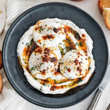 Turkish Eggs (Çilbir) - Chef Billy Parisi