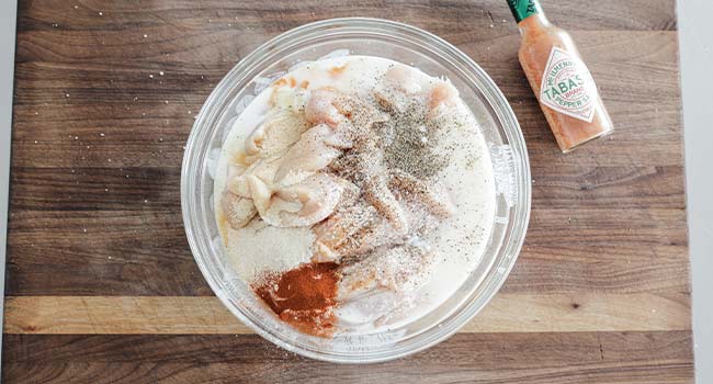 marinating chicken tenders