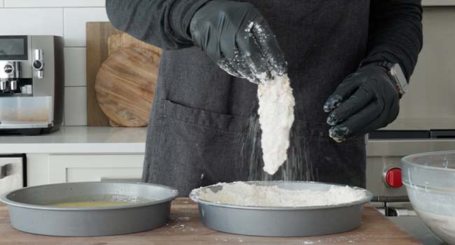 coating chicken tenders