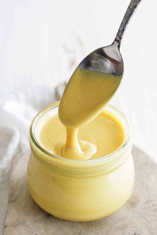 homemade honey mustard sauce