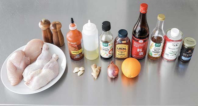 asian chicken marinade ingredients