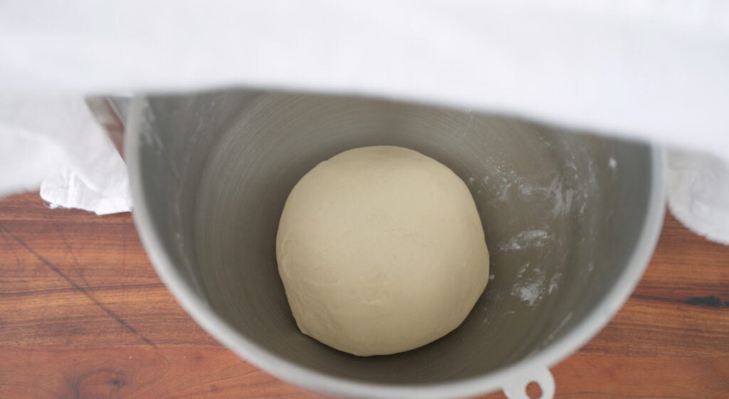 resting dough