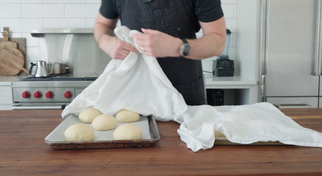 risen burger buns