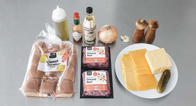 cheeseburger slider ingredients