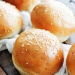 homemade burger buns