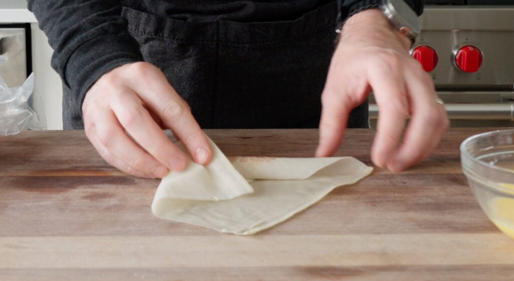 folding lumpia