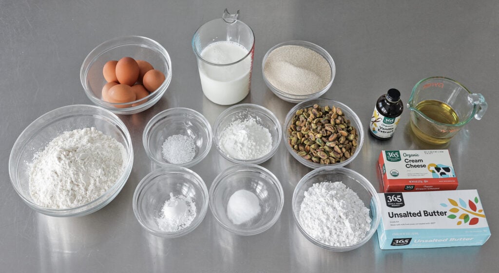 pistachio cake ingredients