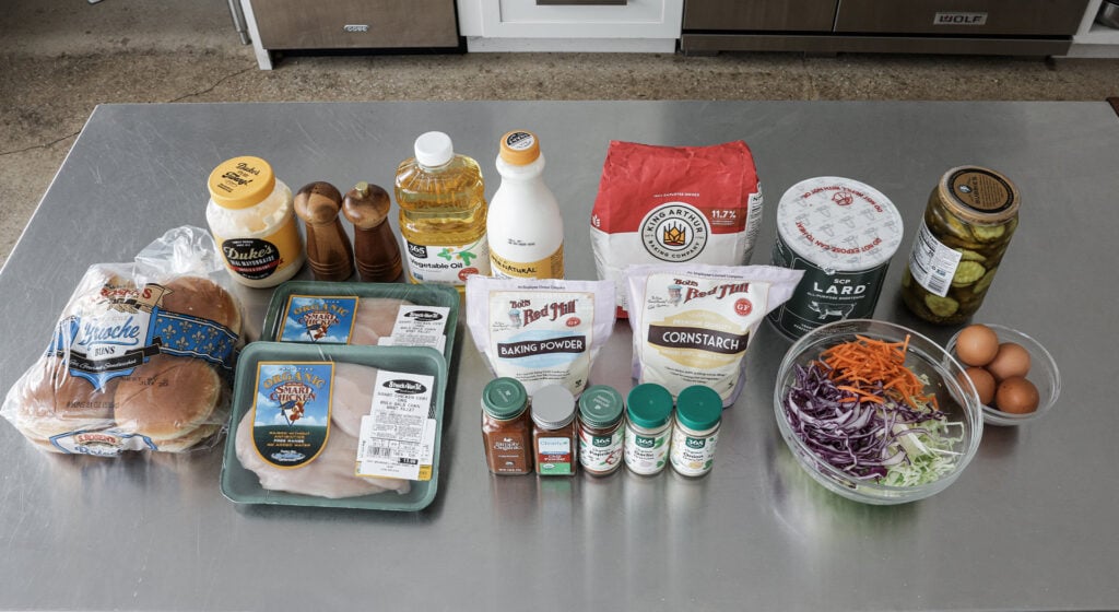 nashville hot chicken sandwich ingredients