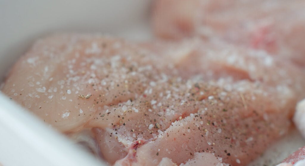 dry brining chicken