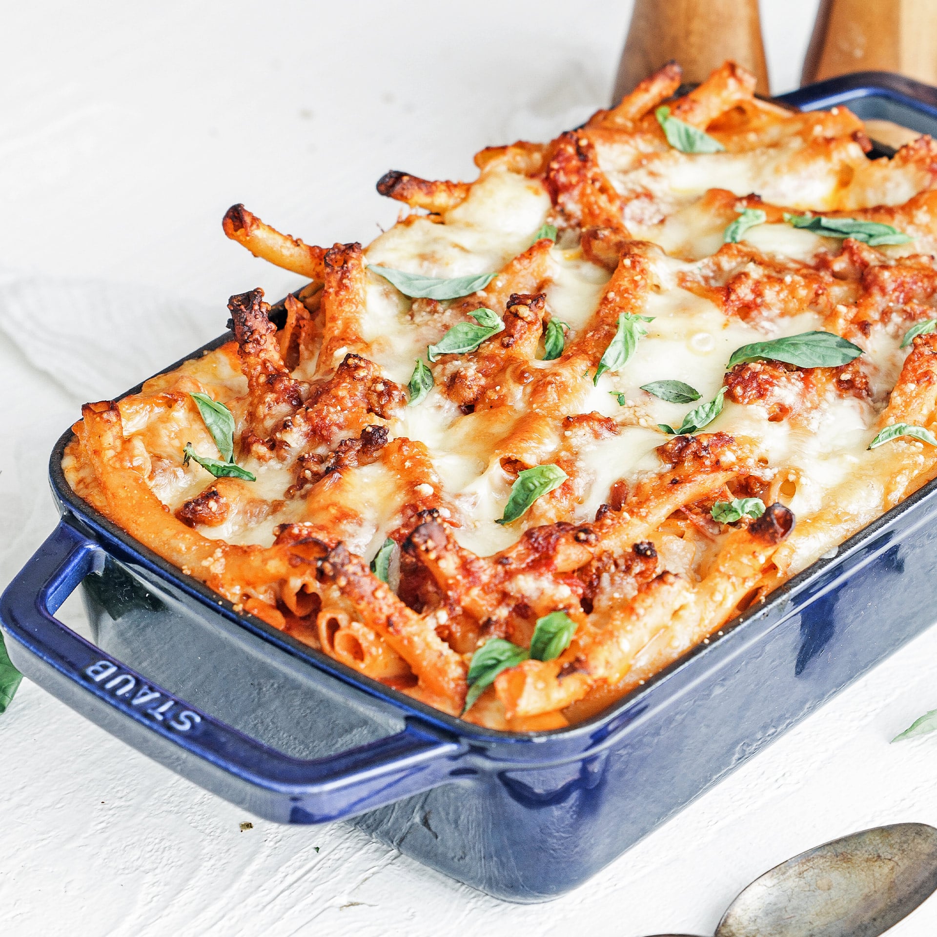 Baked Ziti Recipe (Classic Pasta Casserole) - Chef Billy Parisi