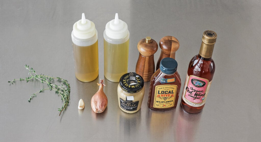 red wine vinaigrette ingredients 