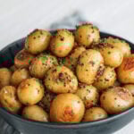 Roasted Baby Potatoes in a bowl