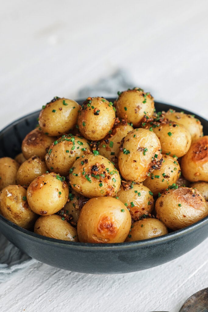 Roasted Baby Potatoes in a bowl