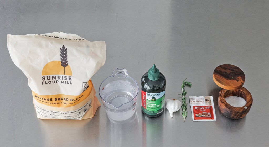 Focaccia Ingredients