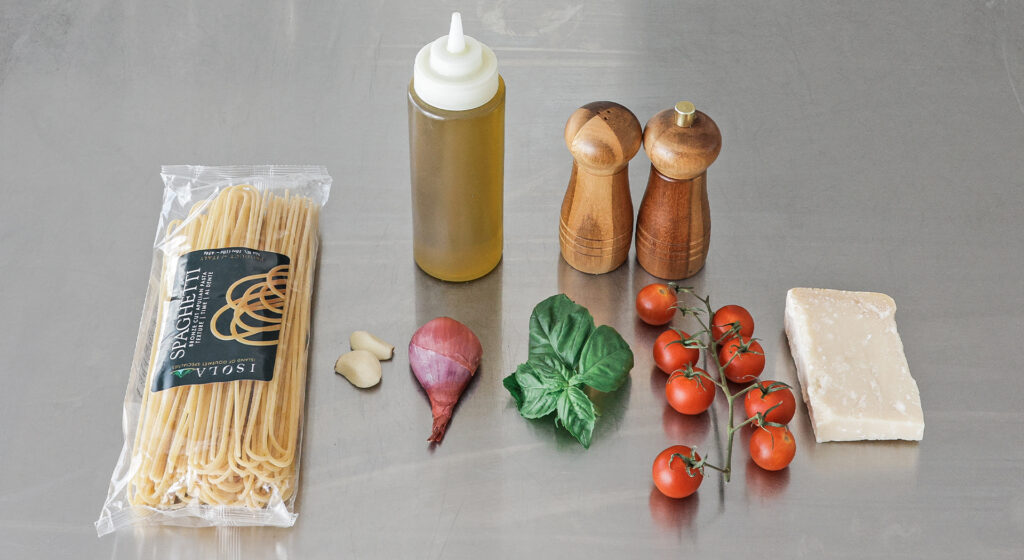 tomato basil pasta ingredients
