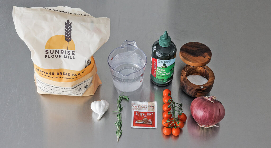 tomato focaccia ingredients