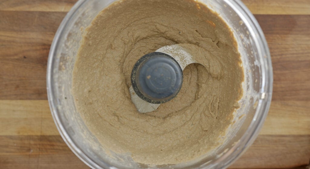 Thoroughly blended ingredients