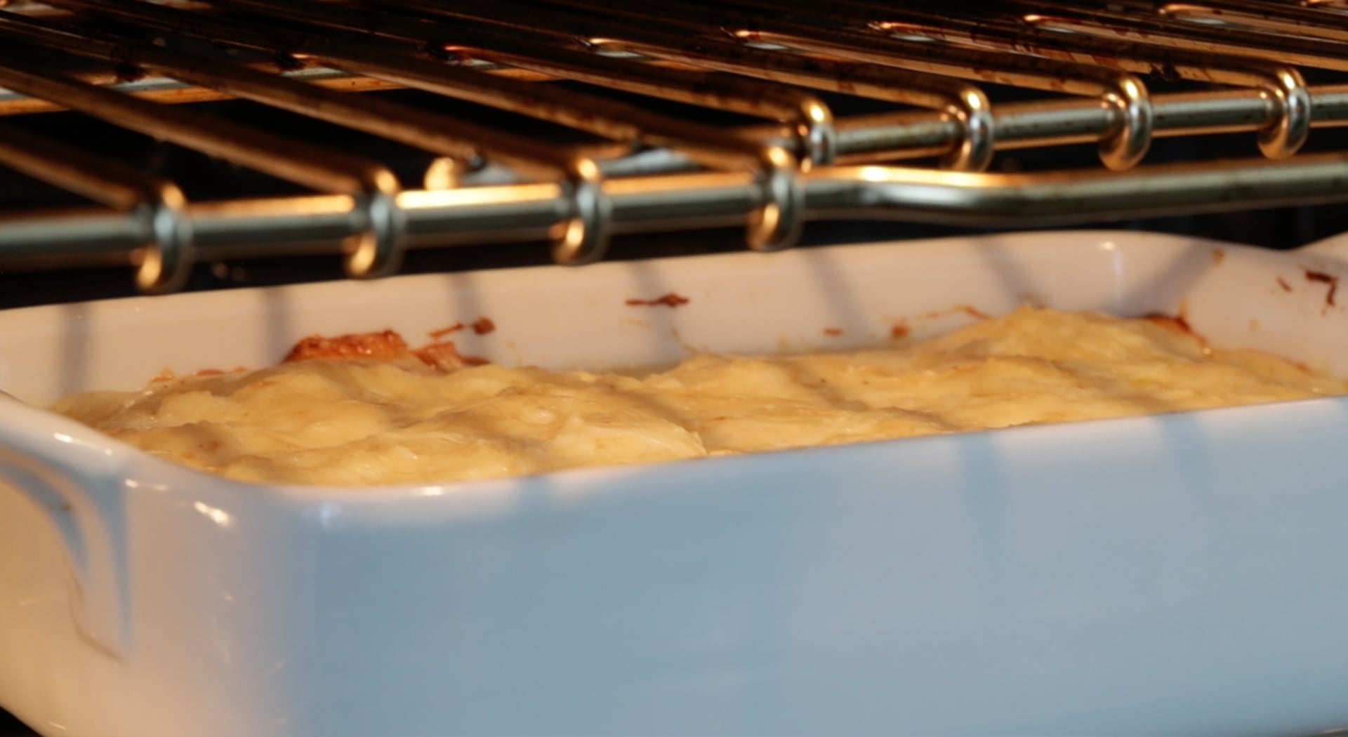 scalloped potatoes in the oven