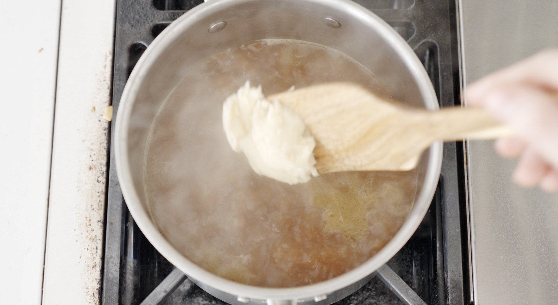 adding beurre manie to turkey gravy