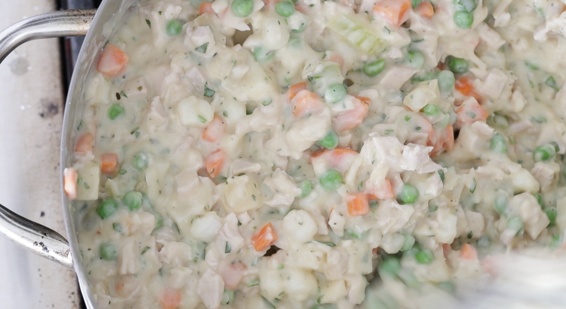 turkey pot pie filling
