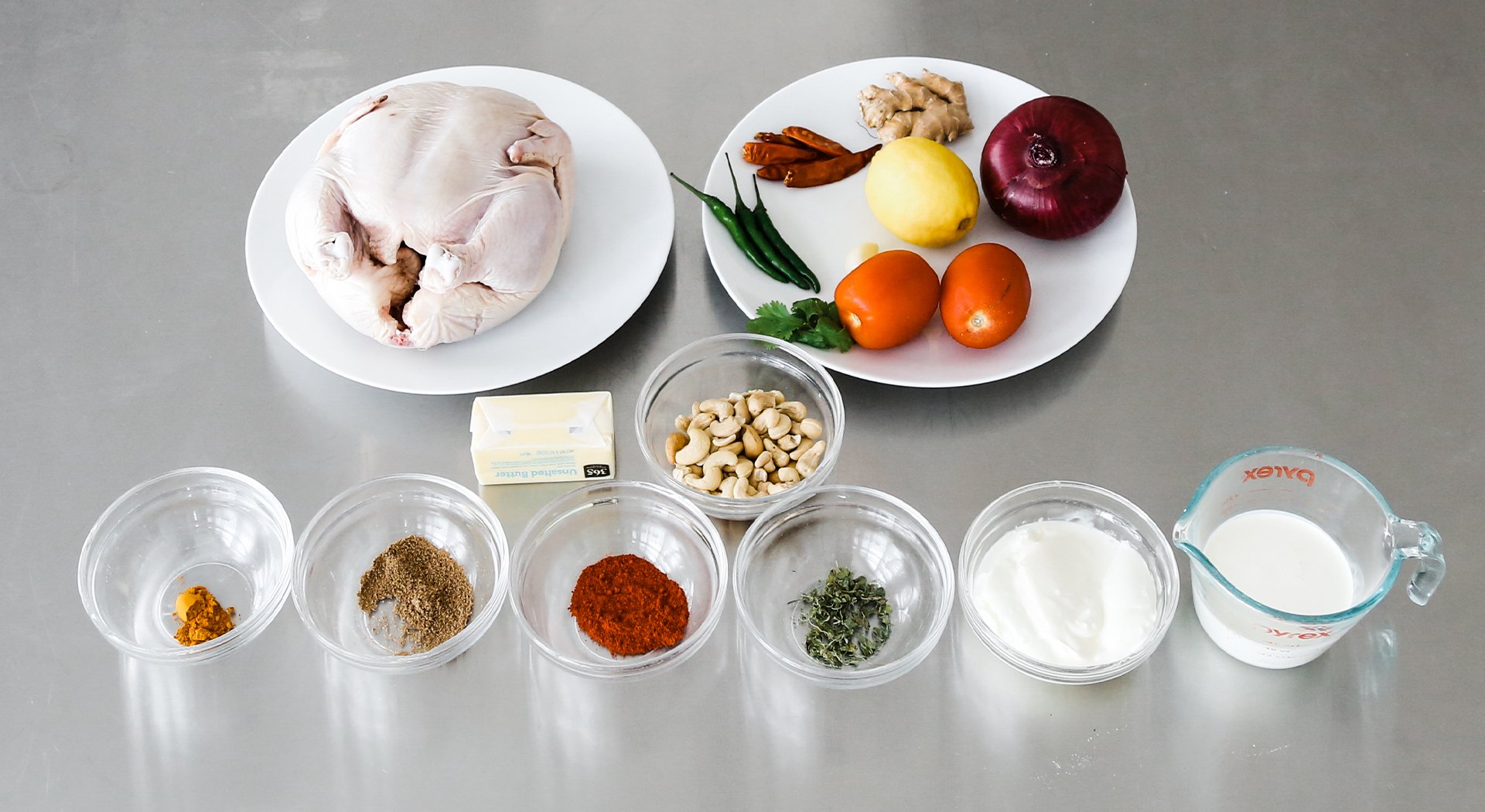 Butter Chicken Recipe ingredietns